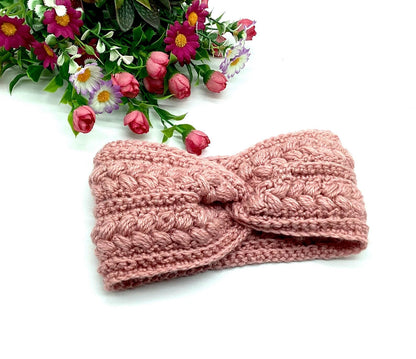 Beanie Fingerless Gloves and Ear Warmer Crochet Pattern