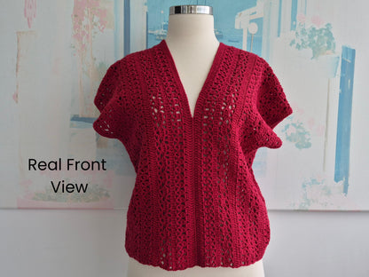 Boho Lace Top Crochet Pattern