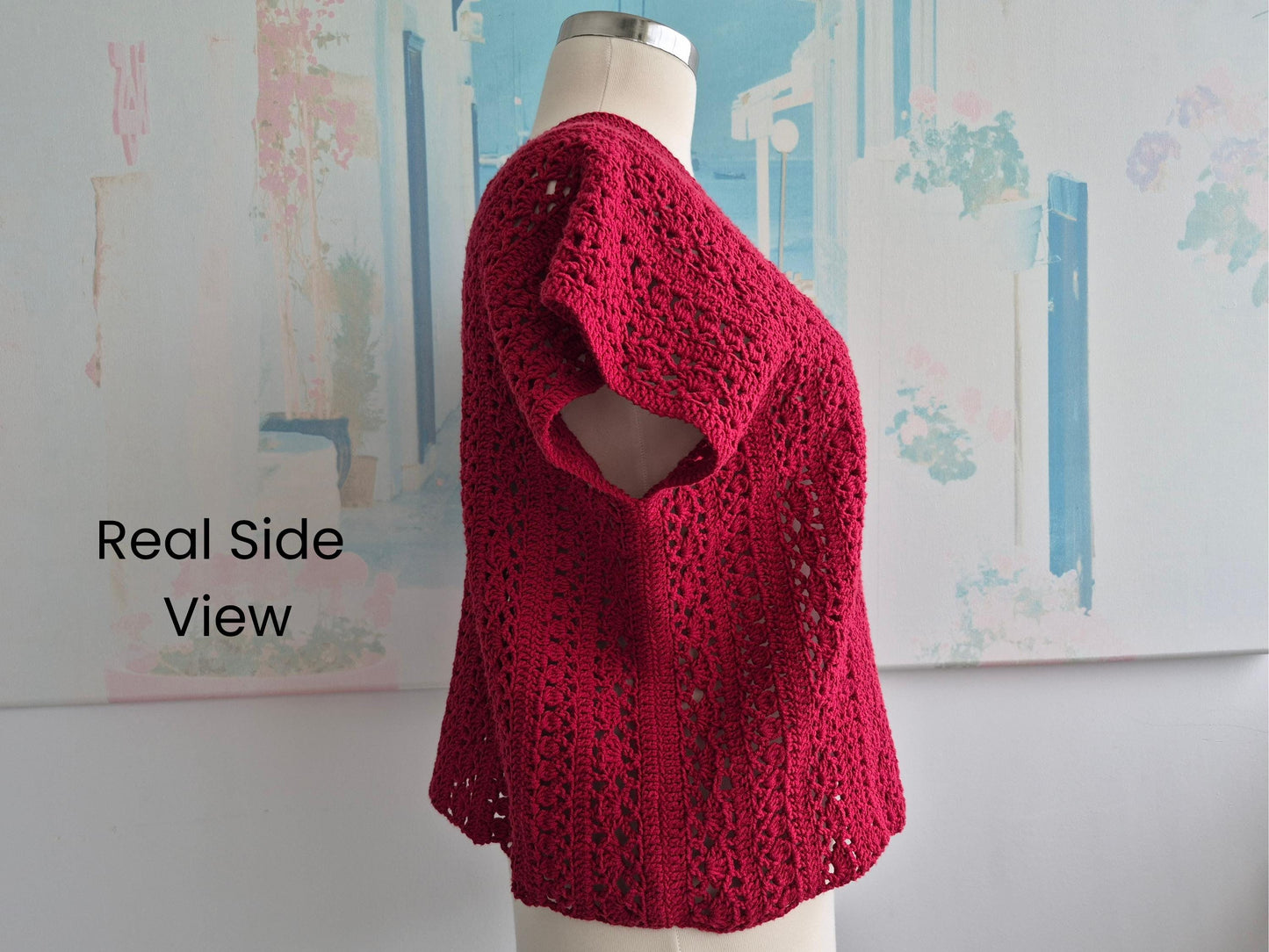 Boho Lace Top Crochet Pattern