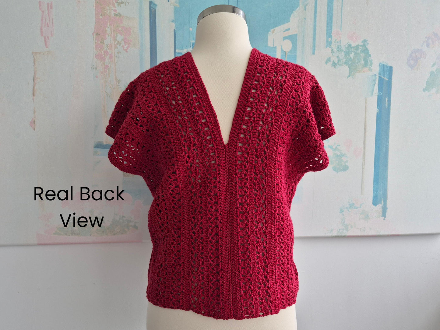 Boho Lace Top Crochet Pattern