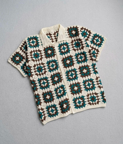 Boho Summer Shirt Crochet Pattern