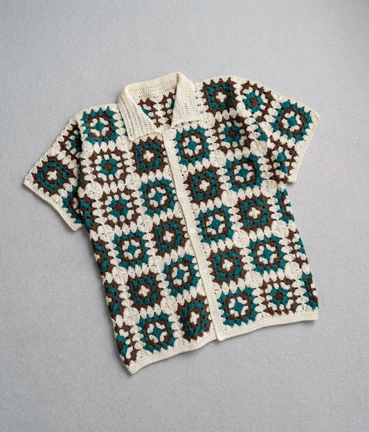 Boho Summer Shirt Crochet Pattern