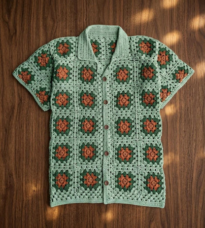 Boho Summer Shirt Crochet Pattern