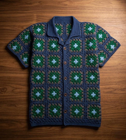 Boho Summer Shirt Crochet Pattern