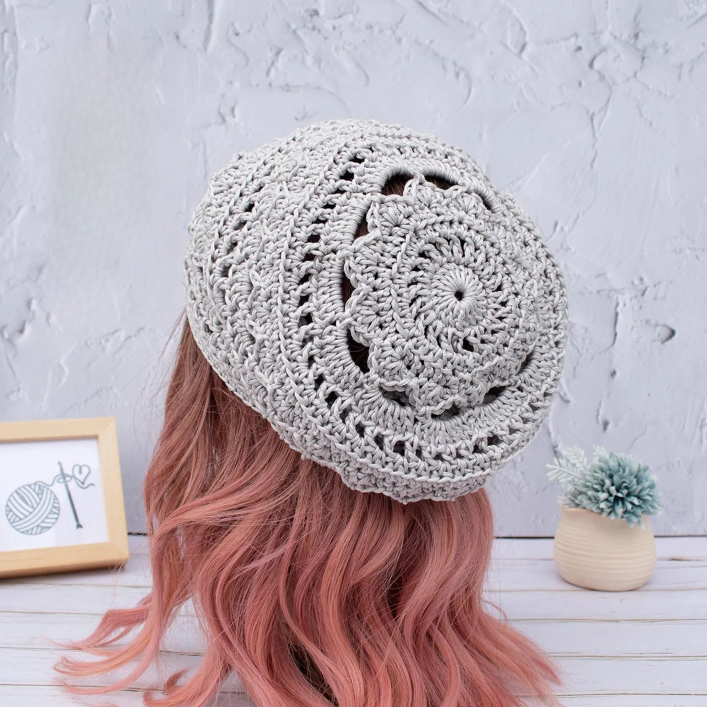 Boho Mandala Hat Crochet Pattern