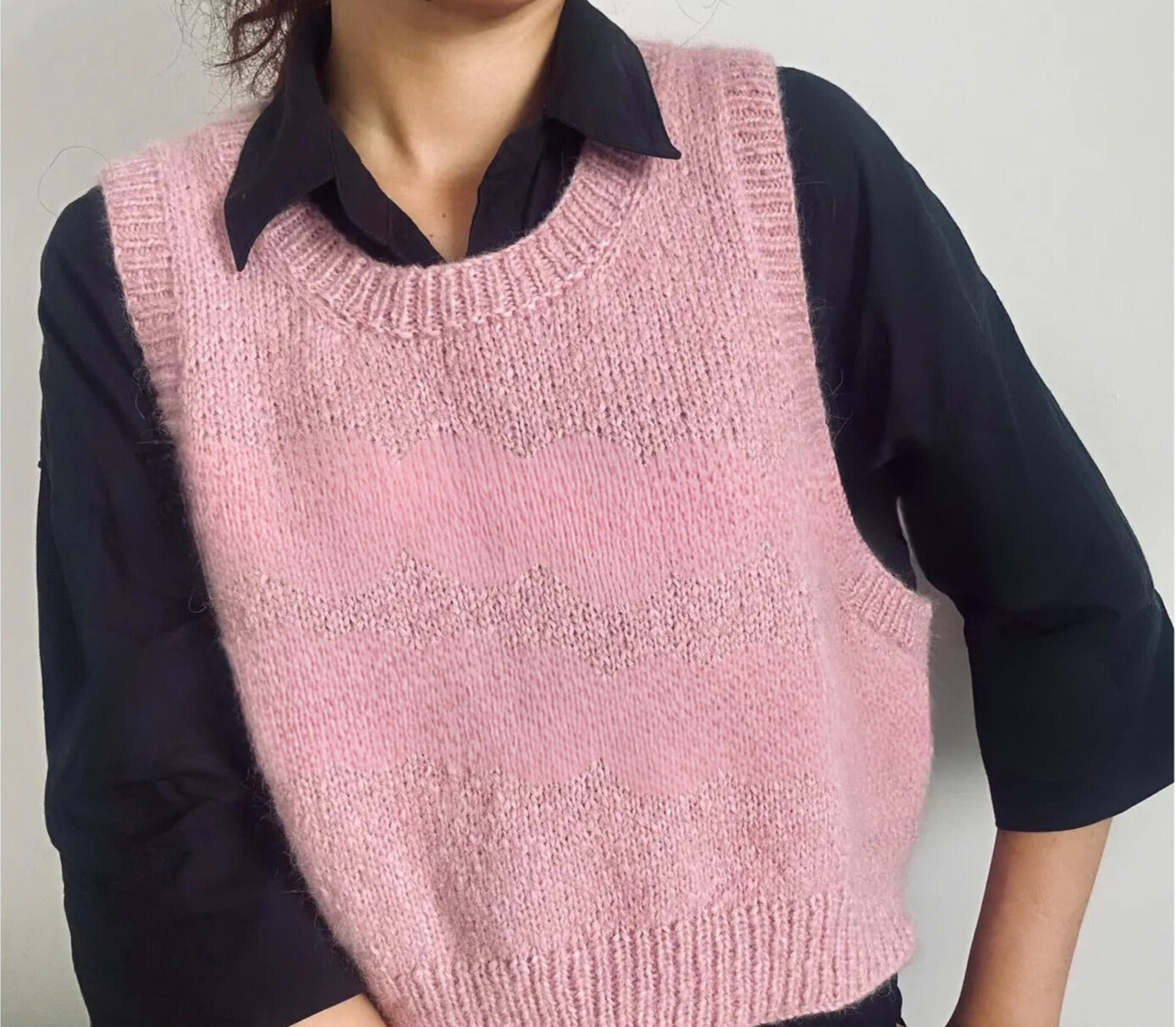 The Boxy Vest Knitting pattern