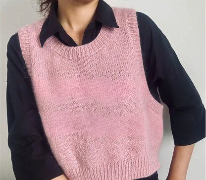 The Boxy Vest Knitting pattern