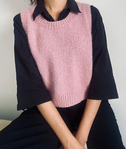 The Boxy Vest Knitting pattern