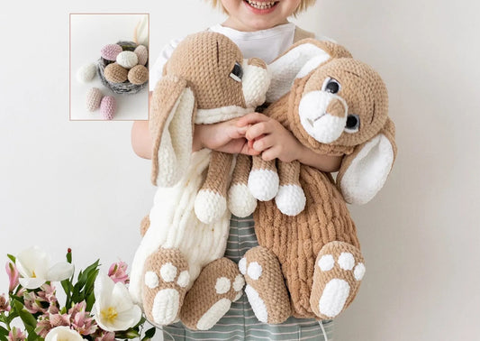 Bunny Lovey Crochet Pattern