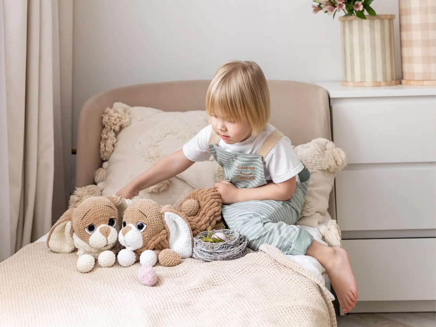 Bunny Lovey Crochet Pattern