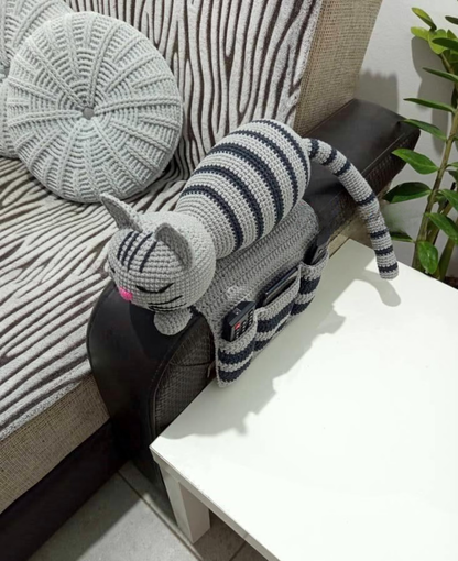 Cat Sofa Organizer Crochet Pattern