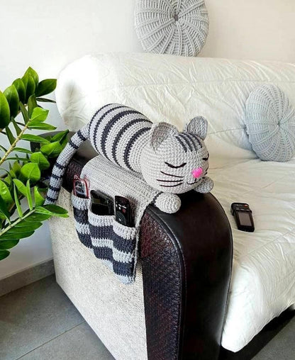 Cat Sofa Organizer Crochet Pattern