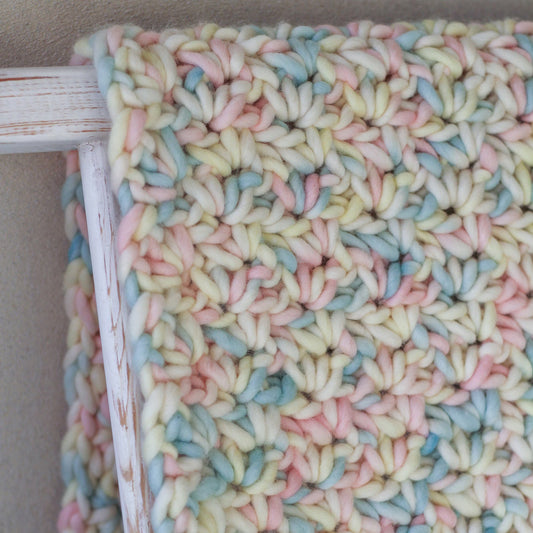 Chunky Baby Blanket crochet pattern
