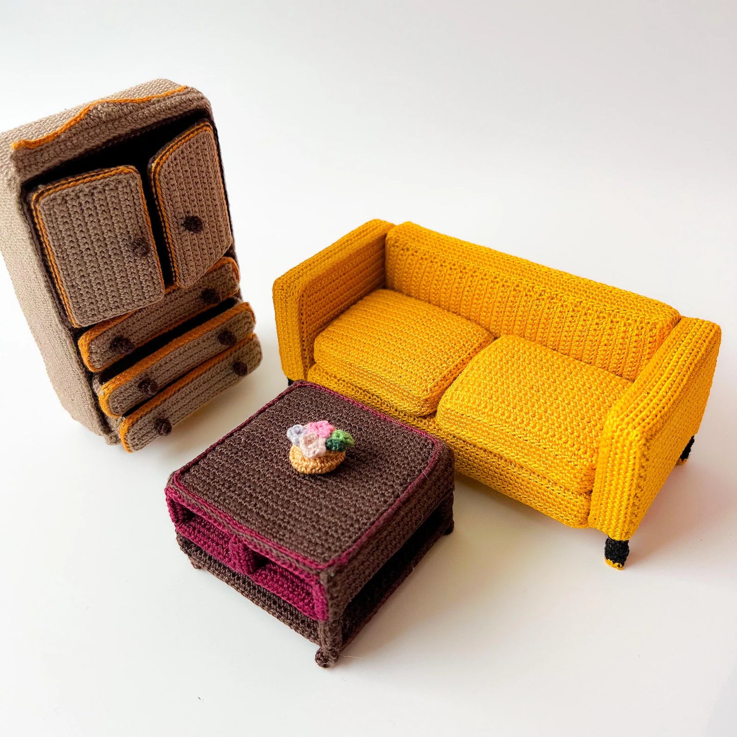 Dollhouse Furniture Set Pattern