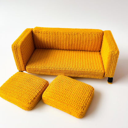 Dollhouse Furniture Set Pattern