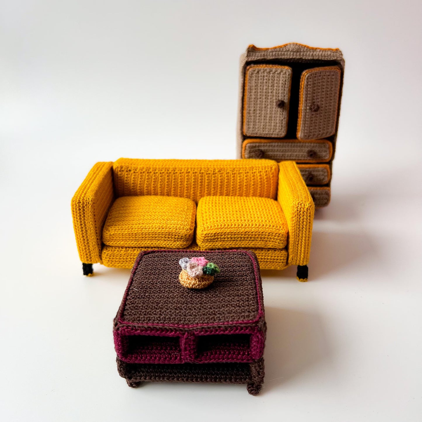 Dollhouse Furniture Set Pattern