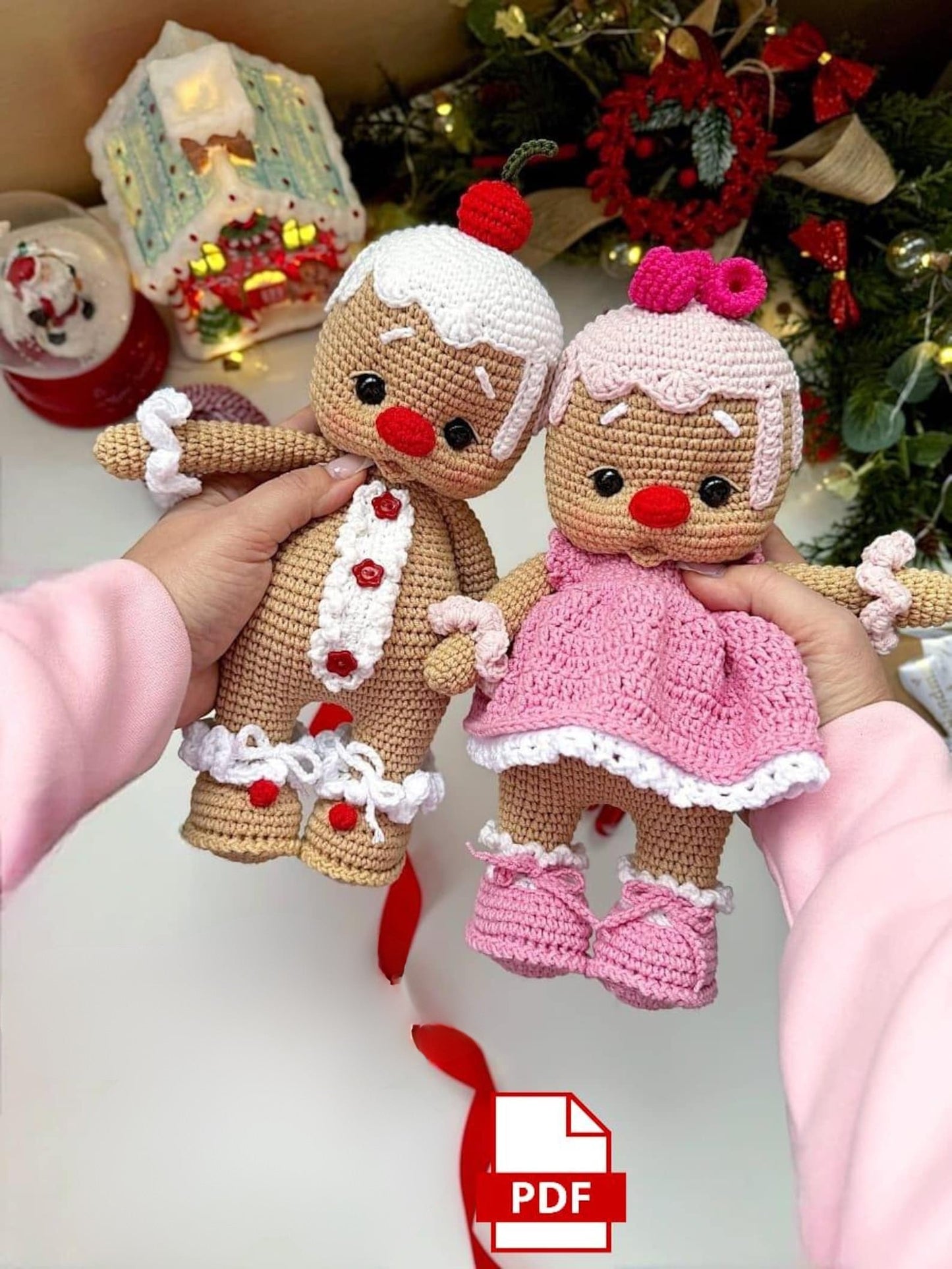 Gingerbread Man Crochet Pattern