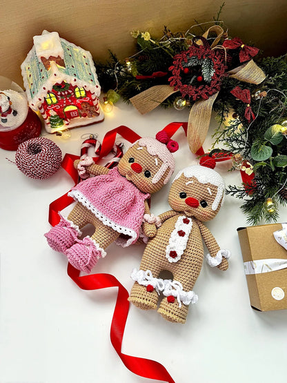 Gingerbread Man Crochet Pattern