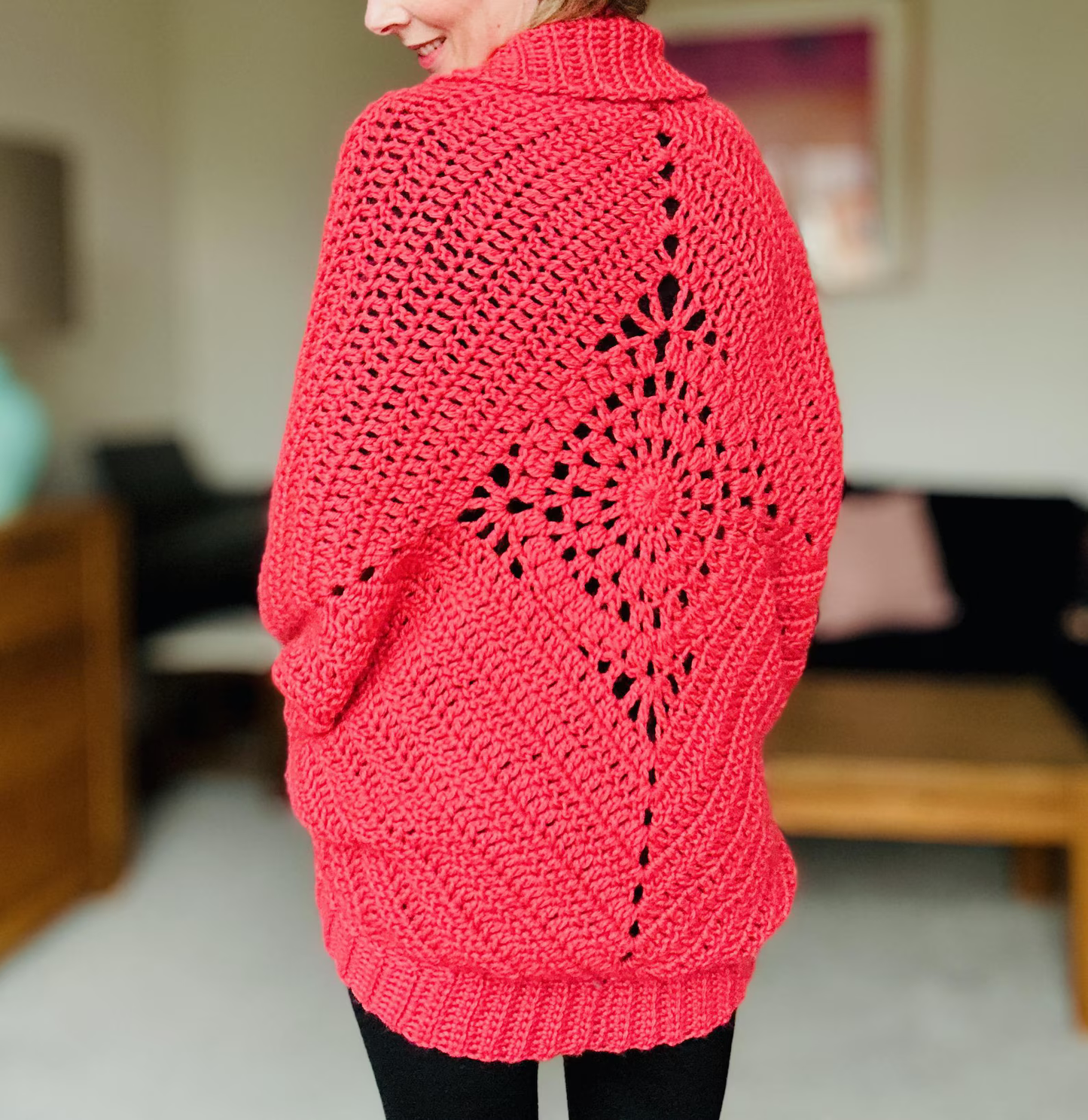 Cocoon Shrug Crochet Pattern