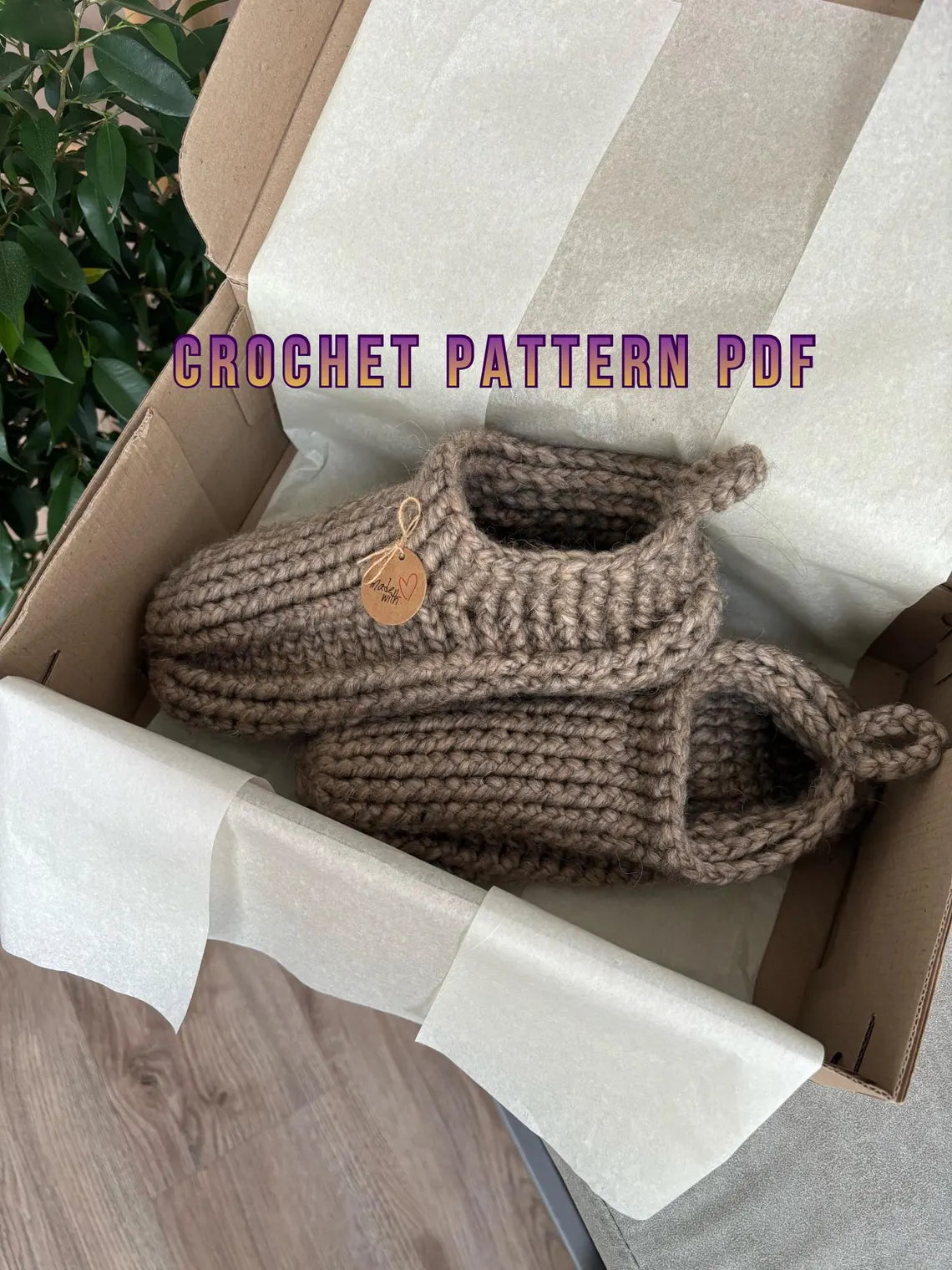 Cozy Slippers Crochet Pattern