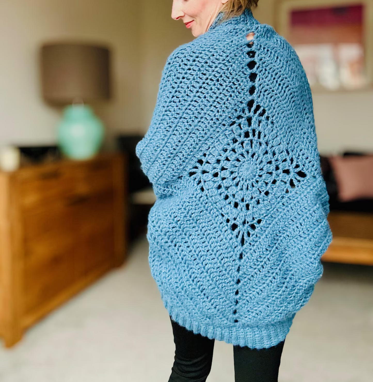 Cocoon Shrug Crochet Pattern