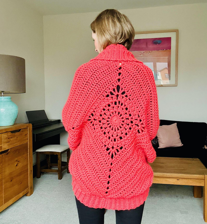 Cocoon Shrug Crochet Pattern