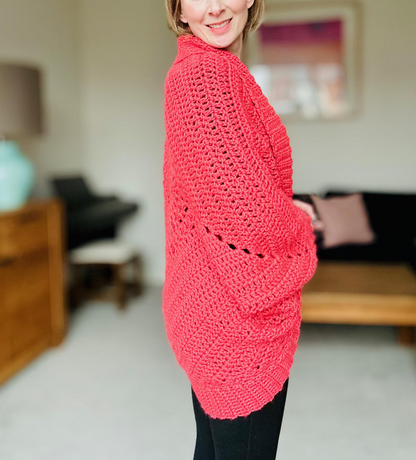 Cocoon Shrug Crochet Pattern