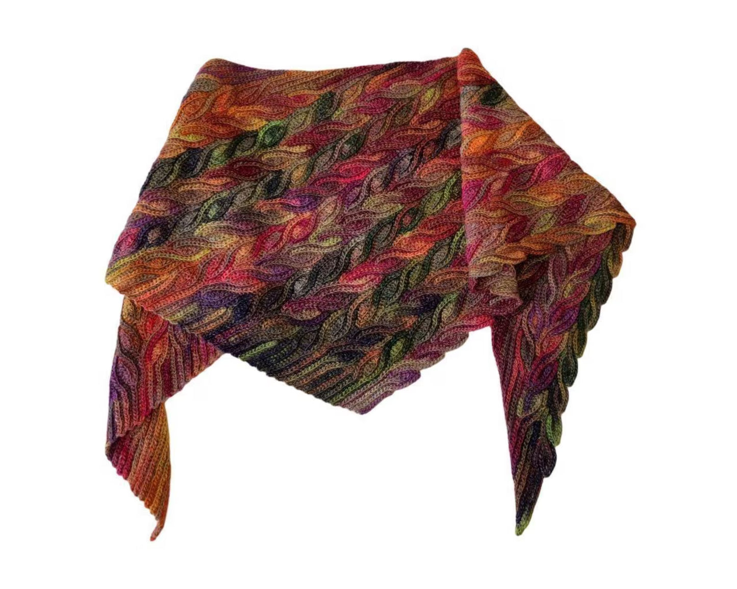 Crochet Shawl Scarf Pattern