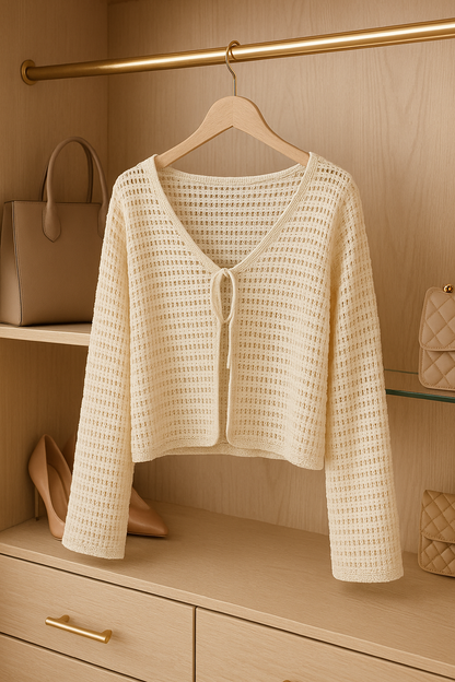 Cotton Cardi crochet pattern