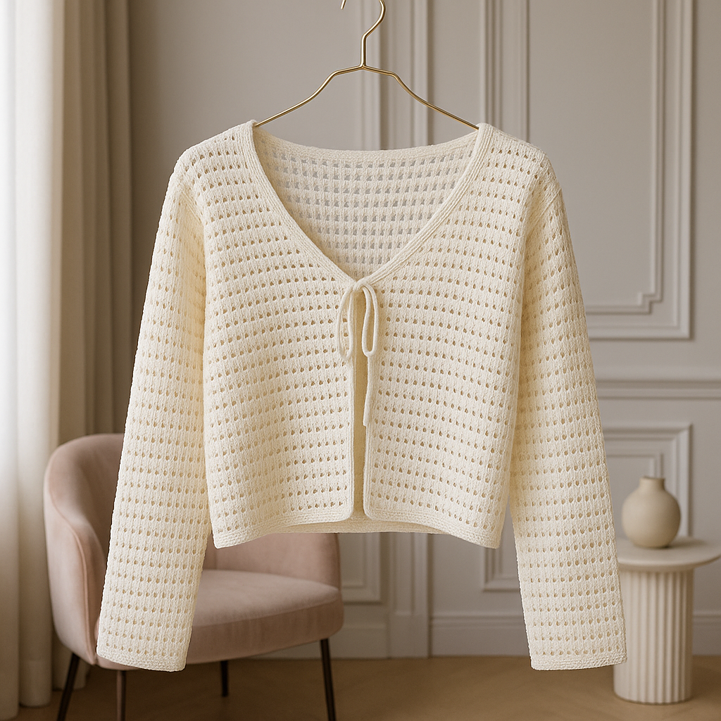 Cotton Cardi crochet pattern