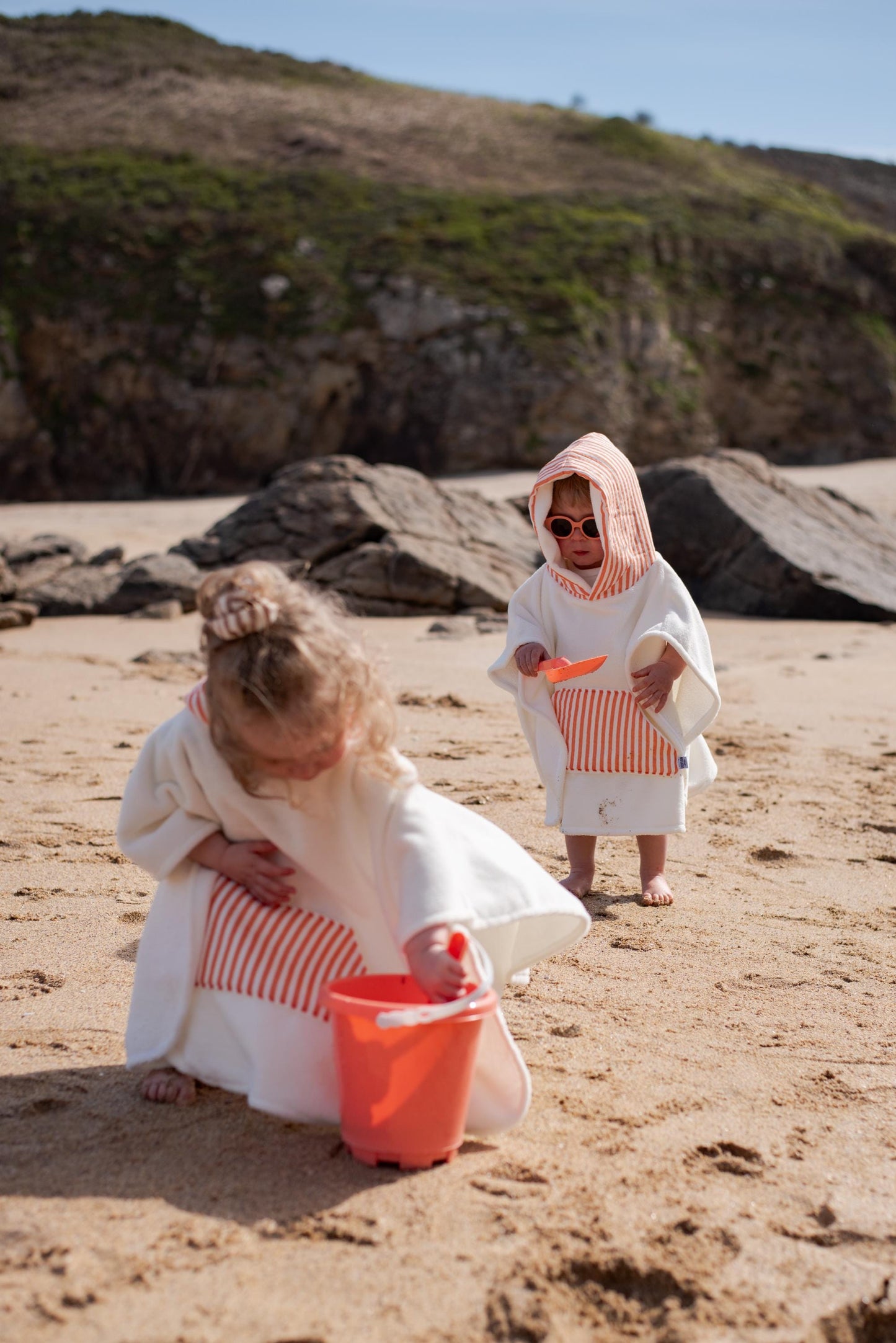 Children’s Hooded Beach or Bath Poncho Sewing Pattern