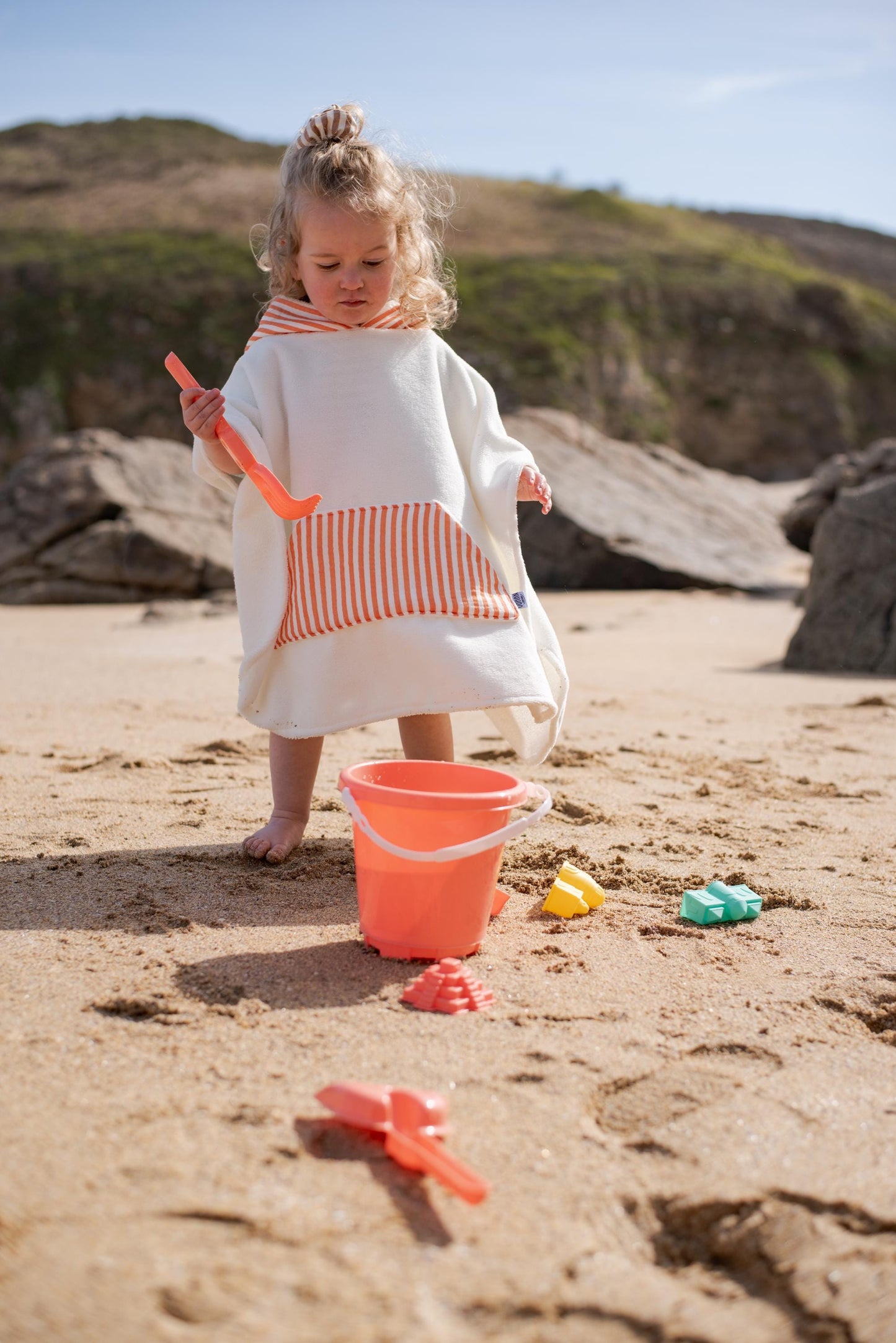Children’s Hooded Beach or Bath Poncho Sewing Pattern