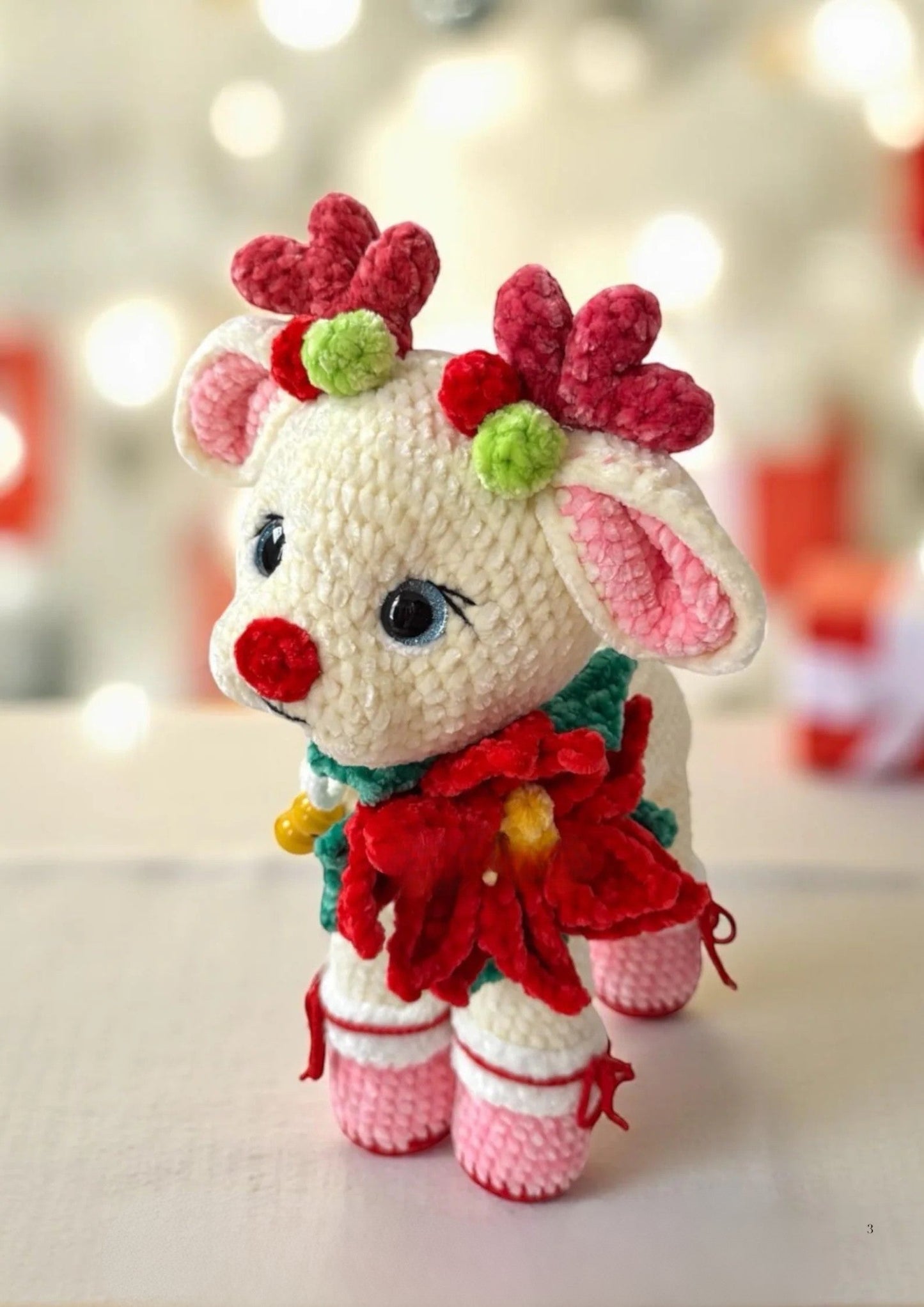 Couple Reindeer Crochet Pattern