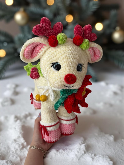 Couple Reindeer Crochet Pattern