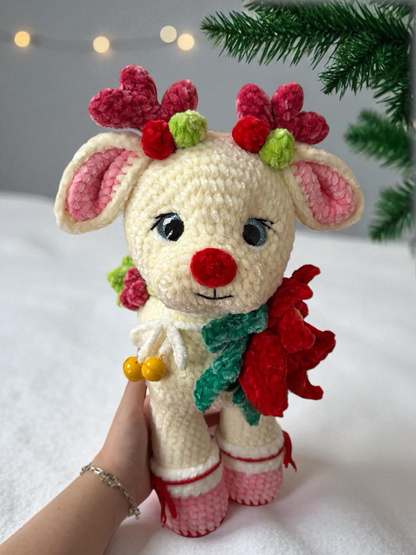 Couple Reindeer Crochet Pattern