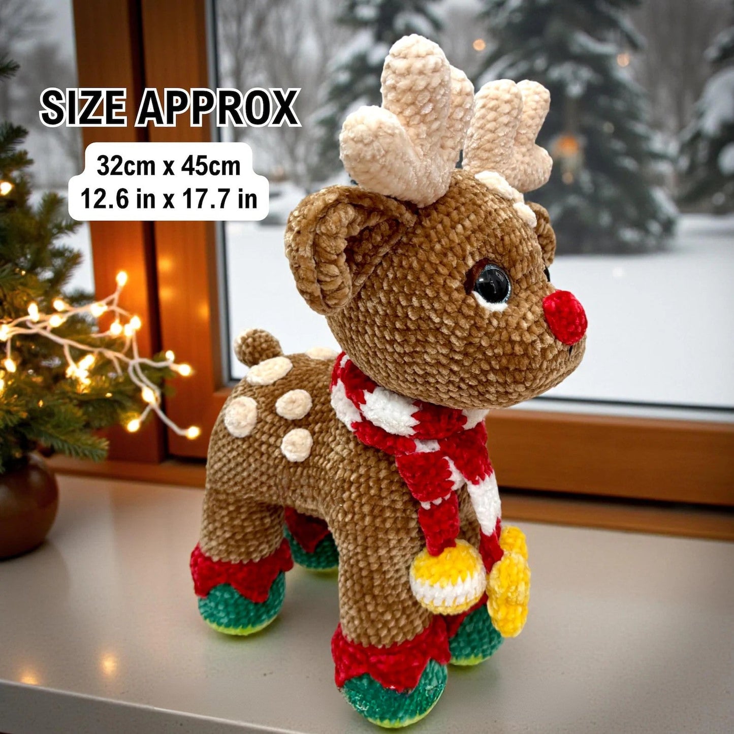 Couple Reindeer Crochet Pattern