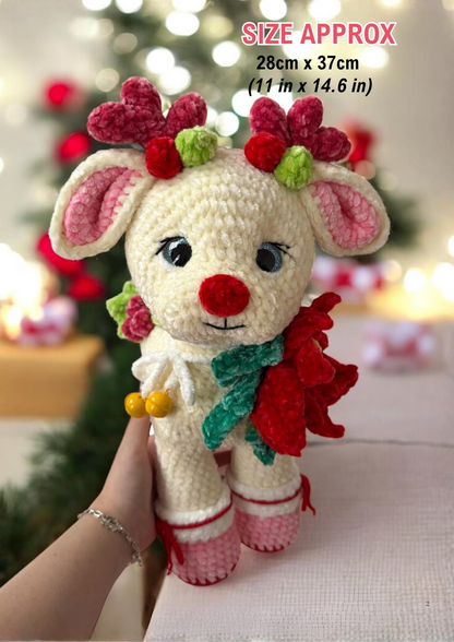 Couple Reindeer Crochet Pattern