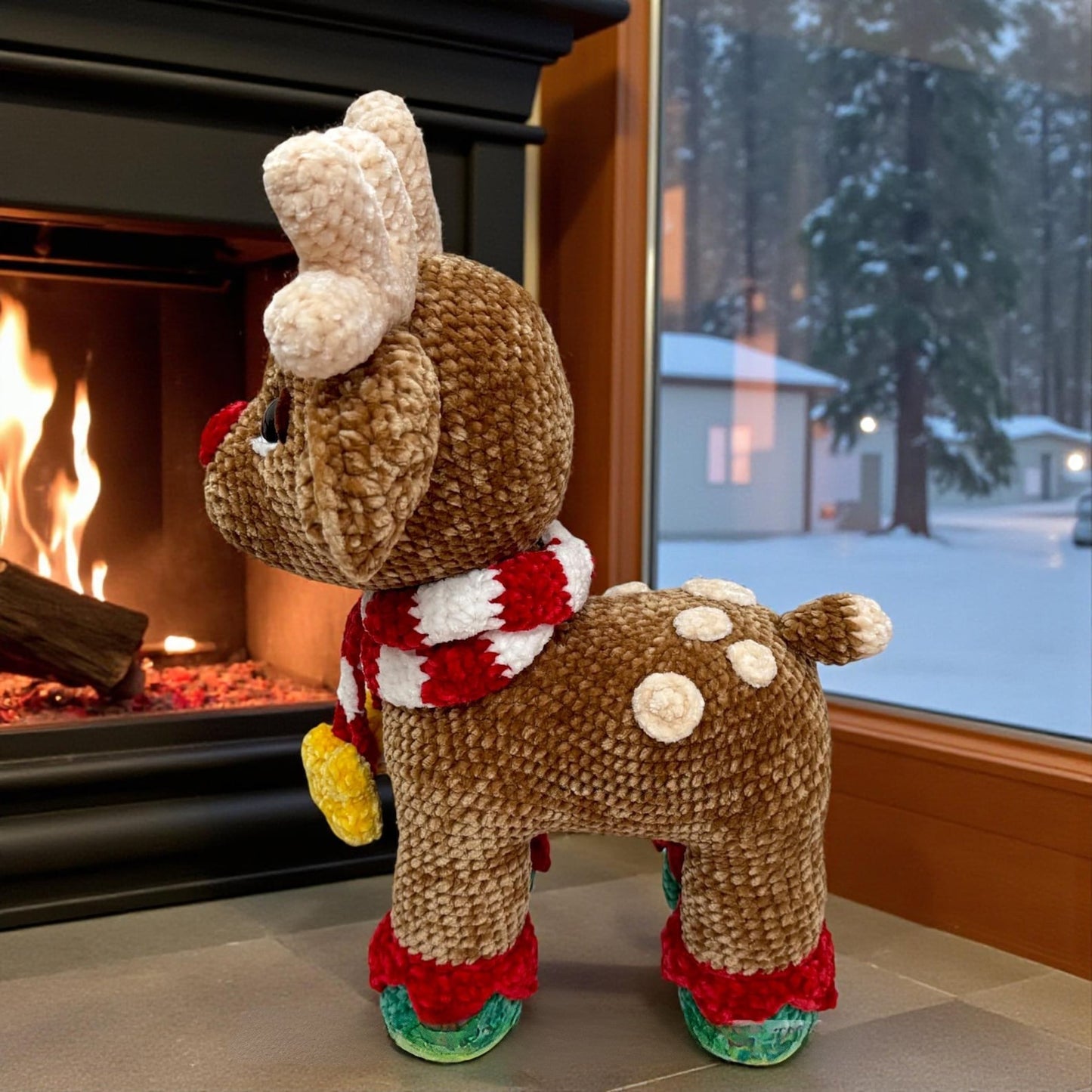Couple Reindeer Crochet Pattern