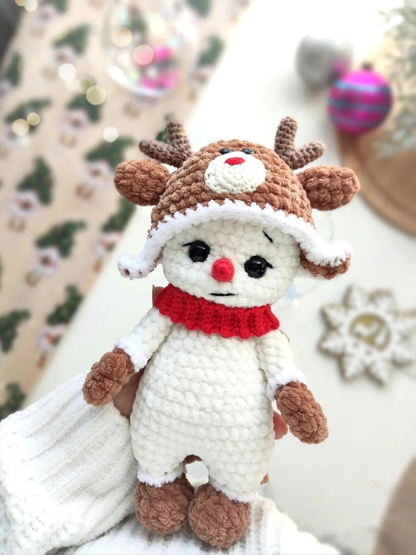 Snowmen Plush Crochet Pattern