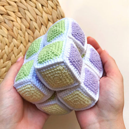 Fidget cube Infinity Toy Crochet Pattern