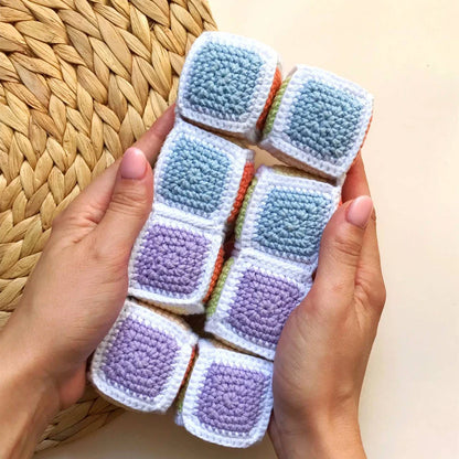 Fidget cube Infinity Toy Crochet Pattern