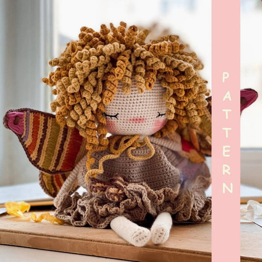 Friendly Butterfly Doll Crochet Pattern