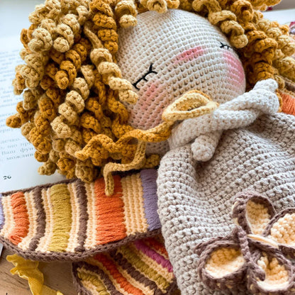 Friendly Butterfly Doll Crochet Pattern