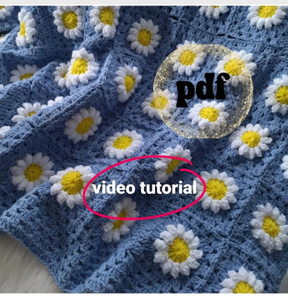 Daisy Crochet Blanket Pattern