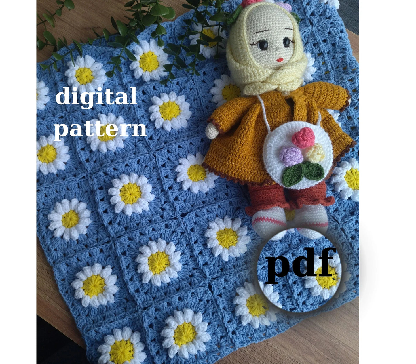 Daisy Crochet Blanket Pattern