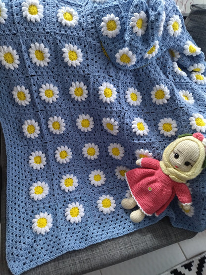 Daisy Crochet Blanket Pattern