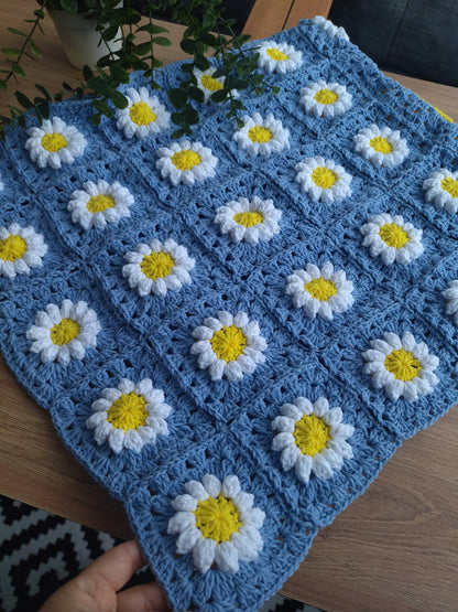 Daisy Crochet Blanket Pattern