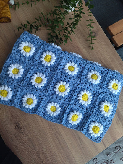 Daisy Crochet Blanket Pattern