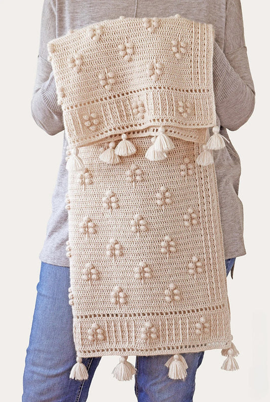 Into the Woods Baby Blanket Crochet Pattern