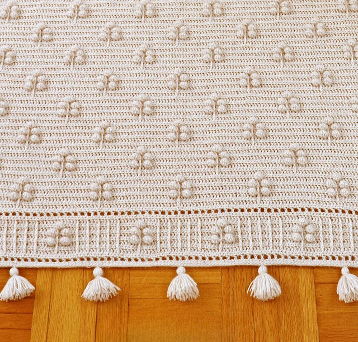 Into the Woods Baby Blanket Crochet Pattern